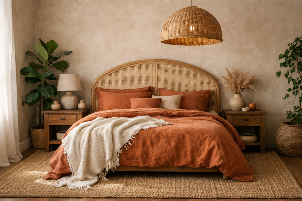 Earthy Boho Bedroom Ideas That Feel Grown Up