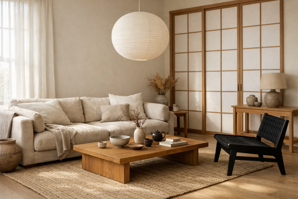 Japandi Living Room Ideas For A Calm, Warm Home supporting interior inspiration