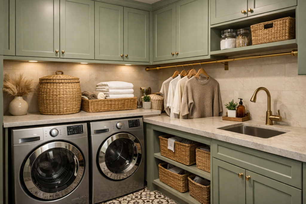 Laundry Room Ideas That Make Chores Feel Less Ugly