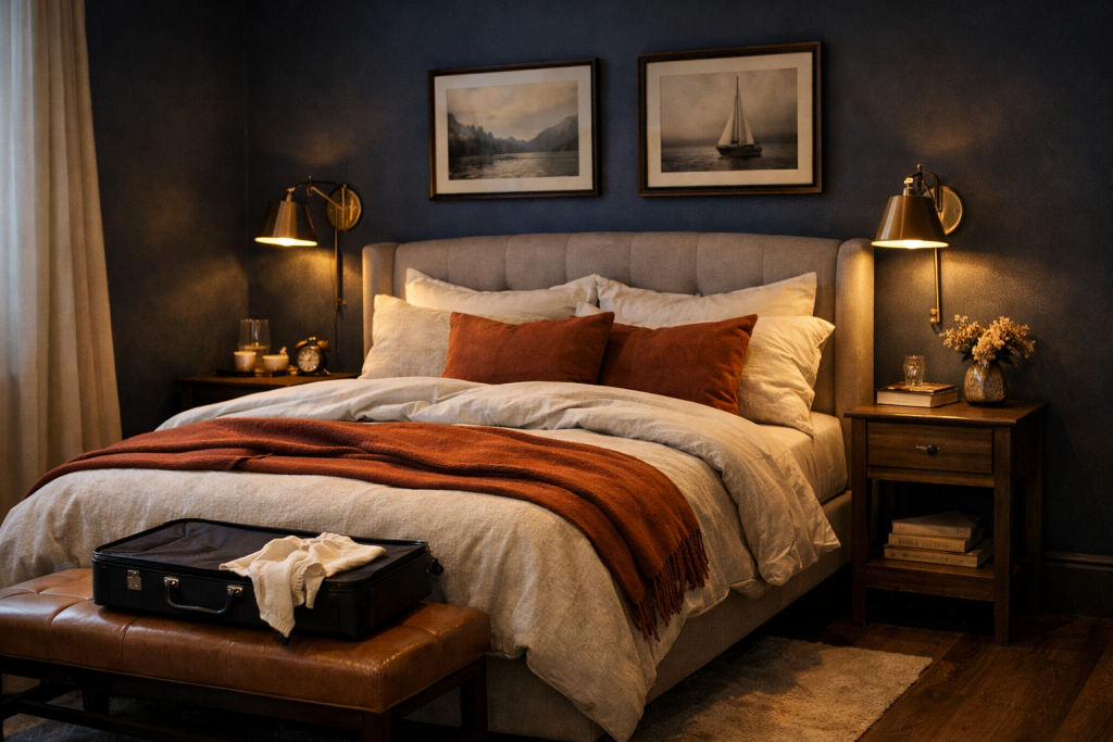 Moody Guest Room Ideas That Feel Boutique-Hotel Cozy