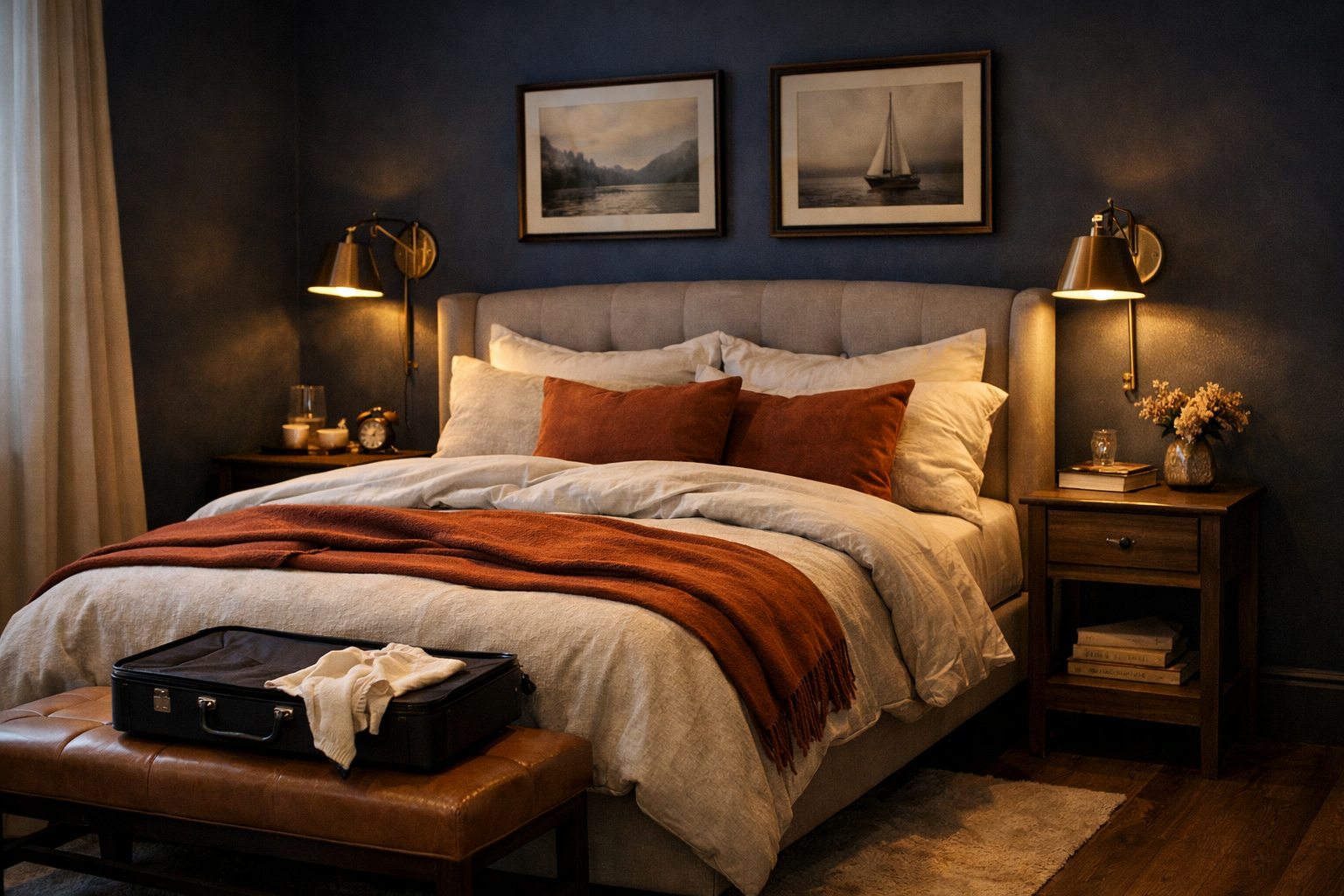 Moody Guest Room Ideas That Feel Boutique-Hotel Cozy