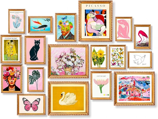 Eclectic Gallery Wall Print Set