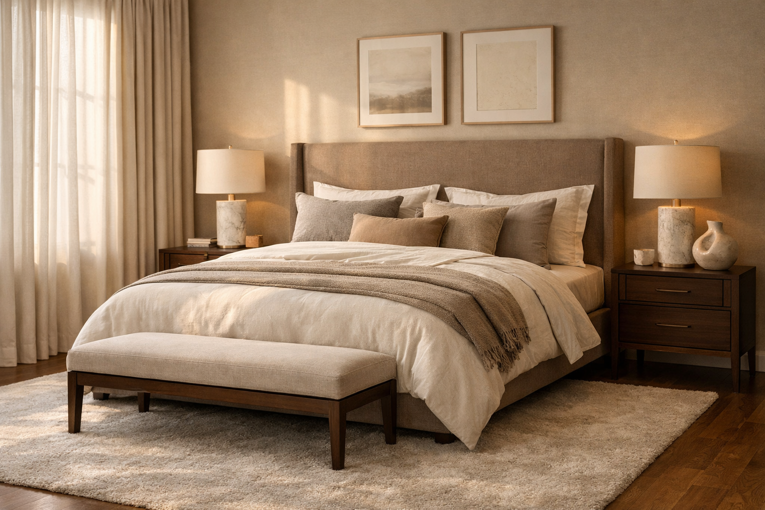 Quiet Luxury Bedroom Ideas That Actually Feel Comfortable