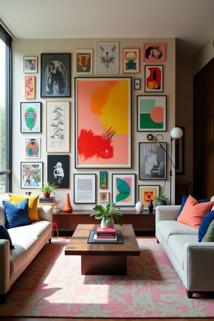 How To Build A Maximalist Gallery Wall That Still Feels Collected supporting interior inspiration