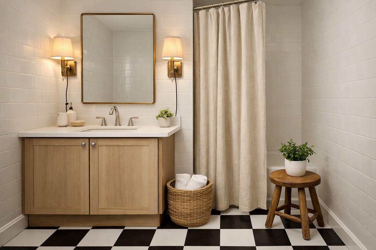 Renter-Friendly Bathroom Upgrades That Look Expensive
