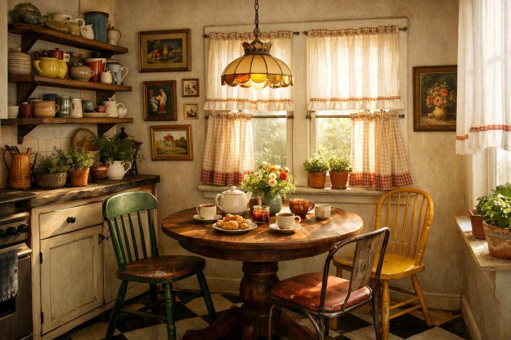 Vintage Eclectic Kitchen Nook Ideas For A Collected Home
