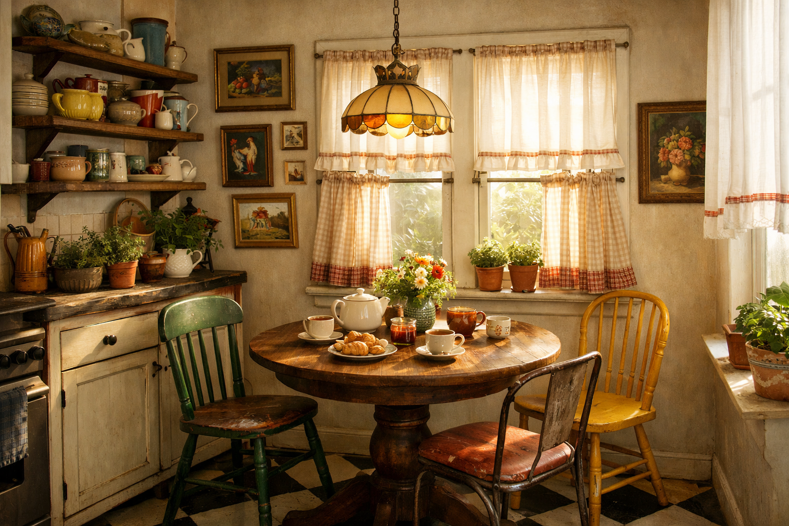 Vintage Eclectic Kitchen Nook Ideas For A Collected Home