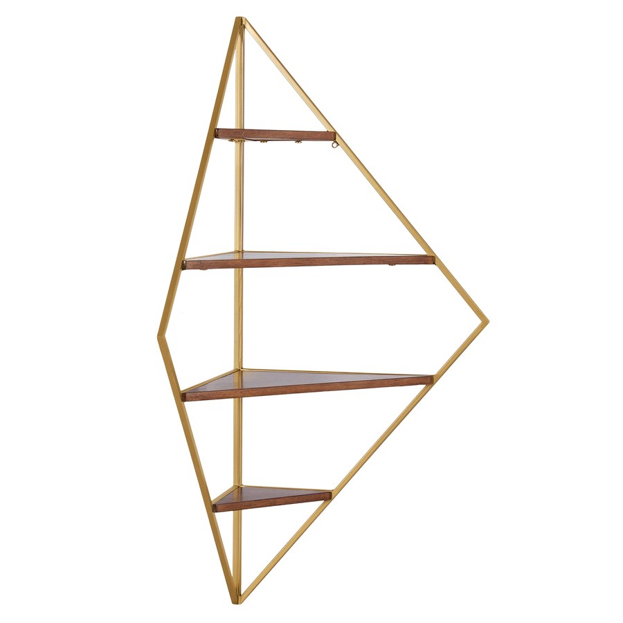 The Gold Corner Shelf