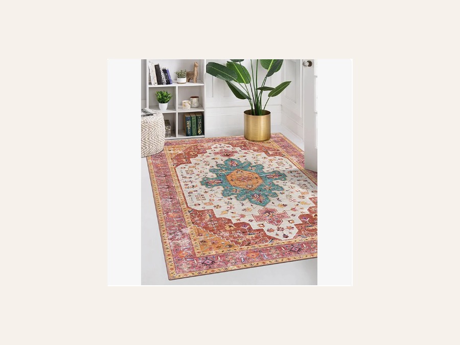 Vintage washable area rug product image